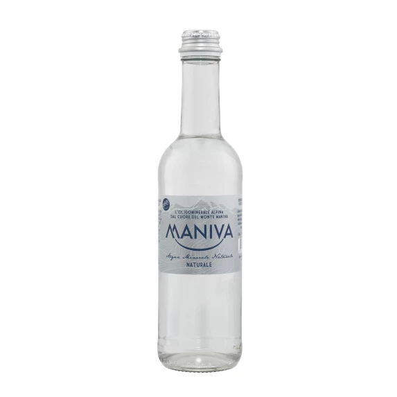 Eau Minérale Naturelle Italienne Maniva 37,5 ou 75 cl