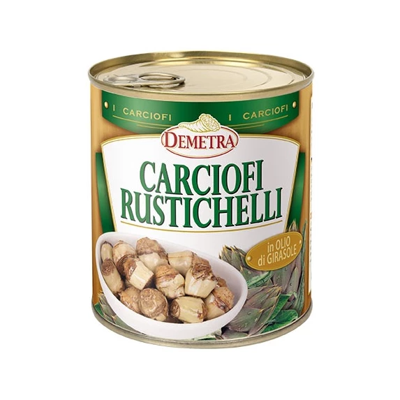 Petits Artichauts Rustichelli Demetra boite 4/4