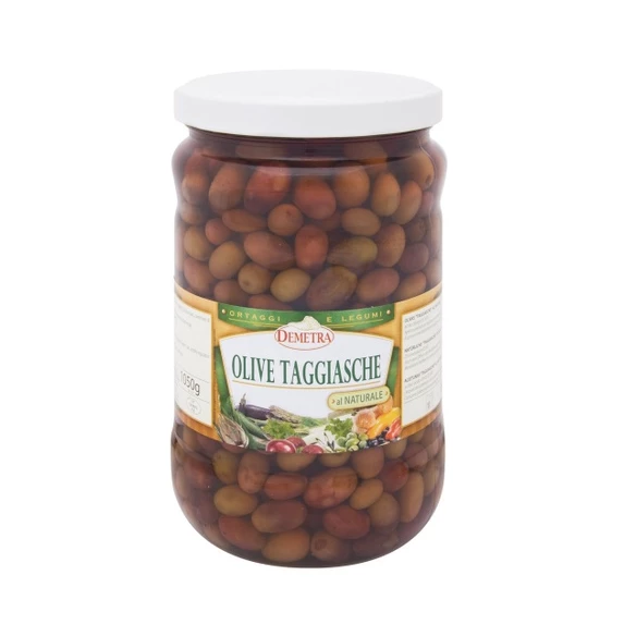 Olives Taggiasche al Naturale en bocal Demetra