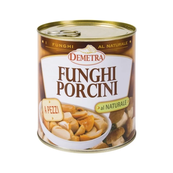 Cèpes au Naturel en Morceaux Boite 4/4