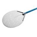 Pelle à pizza Azzurra ronde perforée à enfourner 30 cm GIMETAL A-30F