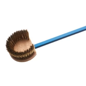 Brosse en laiton à tête ronde manche 150 cm GIMETAL AC-SPT