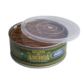 Filets d'anchois à l'Huile de Tournesol Diamir Boite 4/4