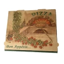 Boîtes à Pizza couleur Kraft Personnalisables