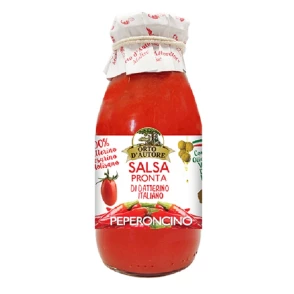 Salsa Pronta di Datterino Italiano e Peperoncino Orto d’Autore