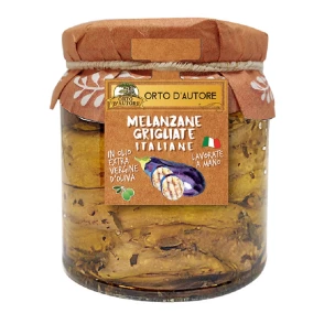 Aubergines Grillées Italiennes Orto d’Autore