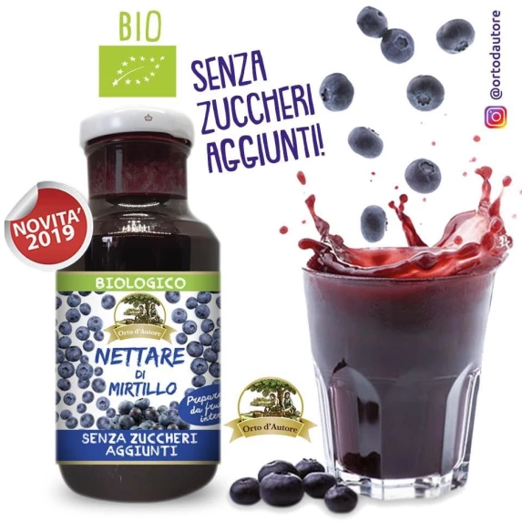 Nectar de Myrtilles Bio 50% fruits 20 cl