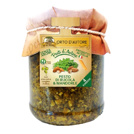 Pesto à la Roquette & aux Amandes 180 g