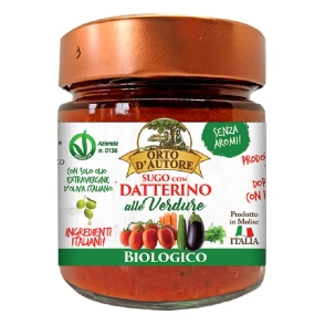 Sugo Alle Verdure Biologique Orto d'Autore