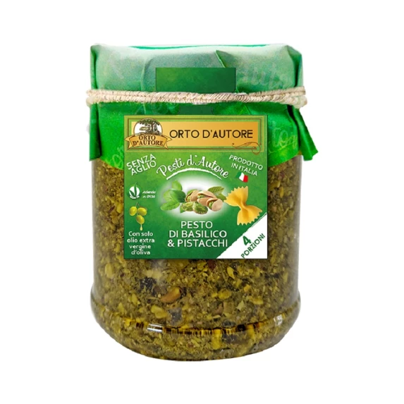 Pesto Verde Basilico & Pistacchi Orto d’Autore