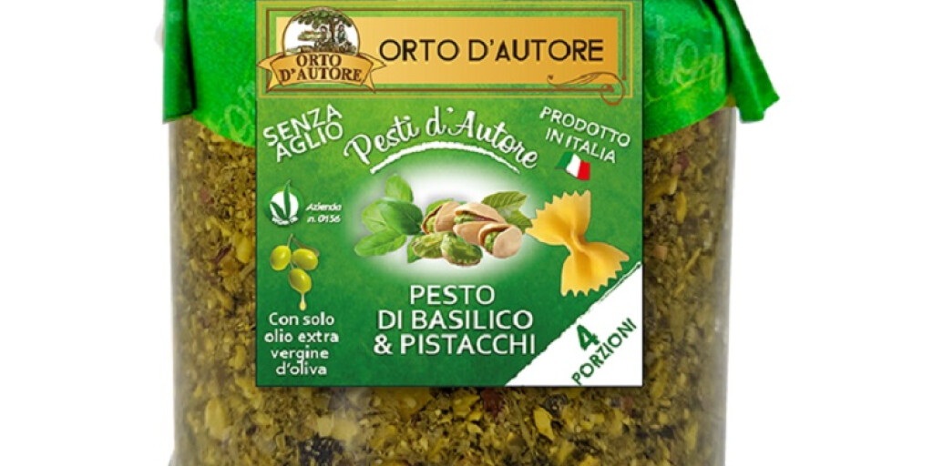 Pesto Verde Basilico & Pistacchi Orto d’Autore Mozzalat