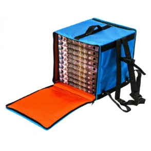Sac à Dos Isotherme Rigide pour 10 Pizza de 33 cm GIMETAL BTZ3340