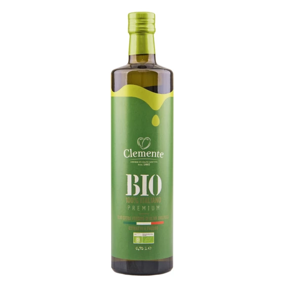 Huile d'Olive Extra Vierge "Premium"  Biologique Clemente 100% Italiano 75 cl
