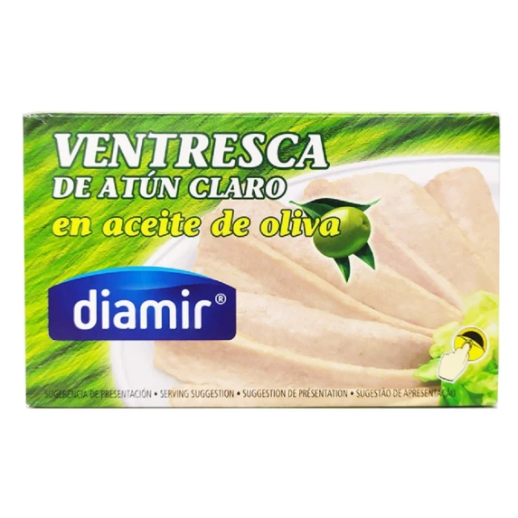 Ventrèche de thon à l'huile d'olive Diamir 120gr