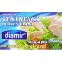 Ventrèche de Thon à l’Huile de Tournesol Diamir 120gr