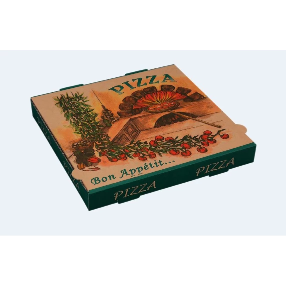 Boîtes à Pizza couleur Kraft Personnalisables