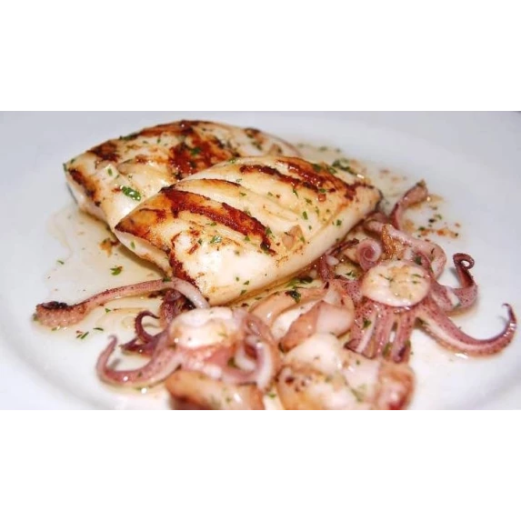 Calamars Entiers Nettoyés de Patagonie IQF 10/13cm
