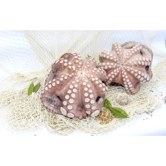 Poulpe Entier Rosace Nettoyé IQF