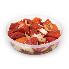 Piments Rouges Farcis au Fromage Barquette 1 kg