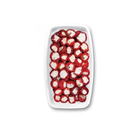Mini Poivrons Zefirino Farcis au Fromage Renna Barquette 1kg