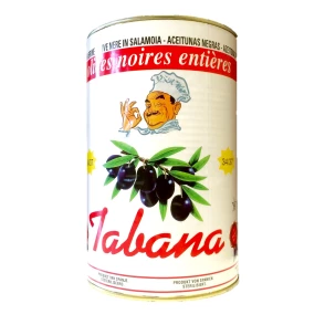 Olives Noires Entières Boite 5/1