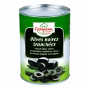 Olives Noires Tranchées en Rondelles boite 3/1