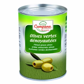 Olives Vertes Dénoyautées Boite 5/1