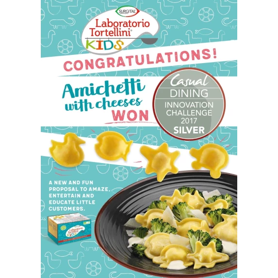 Amichetti aux fromages bio Laboratorio kids IQF 3kg