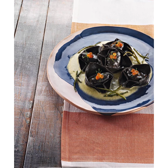 Giganti à l’Encre de Seiche et au Saumon IQF 3KG