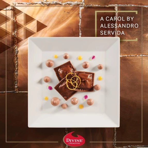 Quadrelli au cacao & zeste d'orange IQF Surgital 2 kg