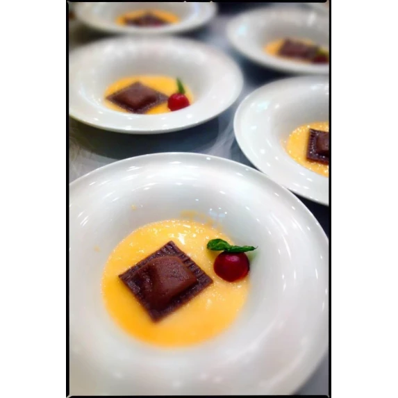 Quadrelli au cacao & zeste d'orange IQF Surgital 2 kg