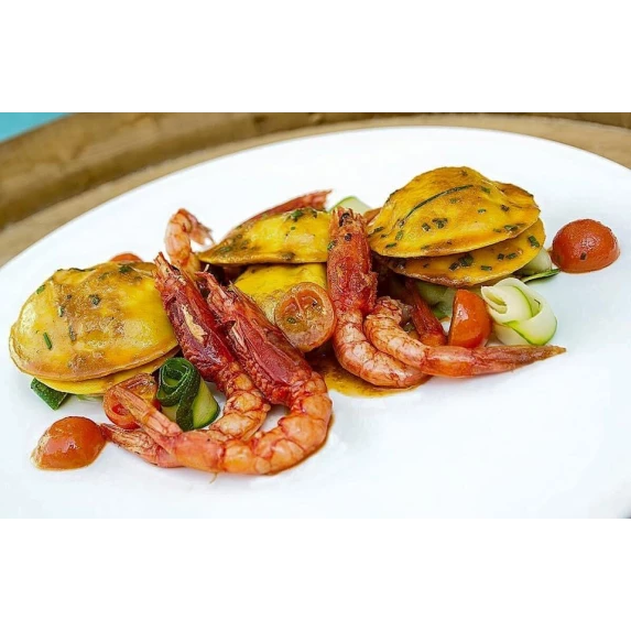 Panciotti aux Noix de Saint-Jacques et aux Crevettes des mers du Nord IQF 2KG