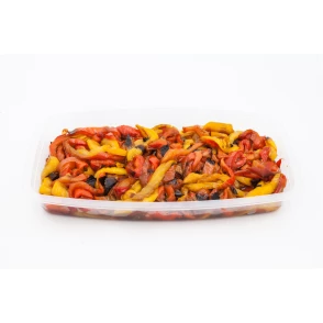 Filets de Poivrons au Vinaigre Balsamique di Modena IGP seau de 2 kg