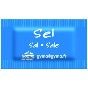 Dosettes de Sel Fin GYMA 1GR X 2000