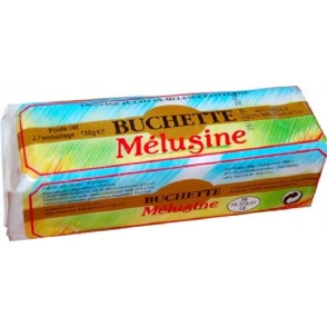 Bûchette au Lait De Mélange de Chèvre et de Vache 180gr x18 Pièces Mélusine 45%mg