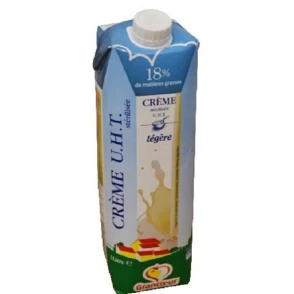 Crème Liquide Légère UHT Luxlait 18% MG