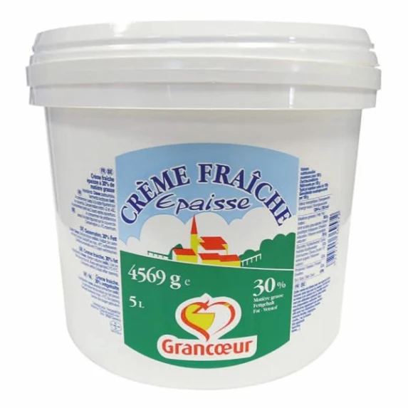 Crème Fraîche Épaisse Grancœur  5L 30% MG