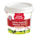 Crème Fraîche Epaisse Grancoeur 30%MG 1 litre