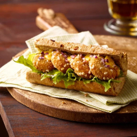 Bouchées de Camembert Pané IQF 50x20gr  SAC 1KG