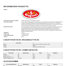 SCHEDA TECNICA BIO INTEGRALE