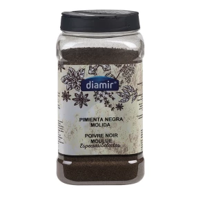 Poivre Noir Moulu en Pot Doseur Diamir 810 g