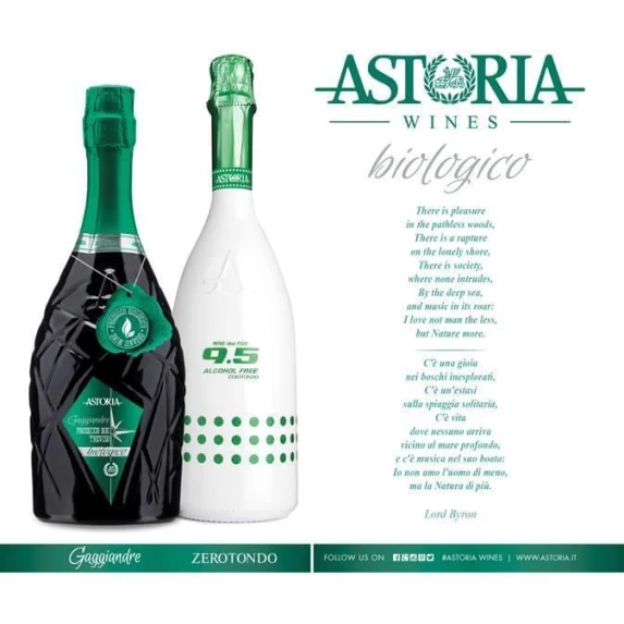 Prosecco DOC Treviso Biologico Gaggiandre extra-dry 10.5% 75cl