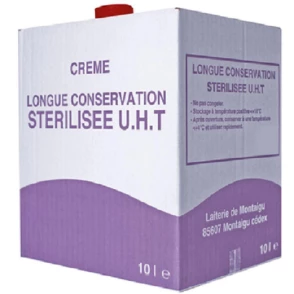 Crème Liquide Longue Conservation UHT 35% MG - BagInBox 10L