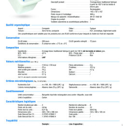 GRANCOEUR - Fiche FÉTA CUBES AOP 900G - AMBROSI