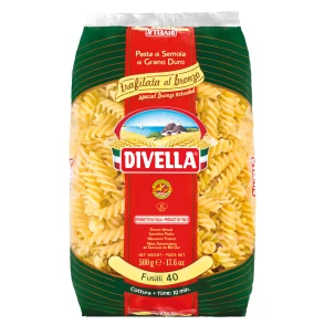 Fusilli Trafilata al Bronzo 500gr Divella Colis 12kg