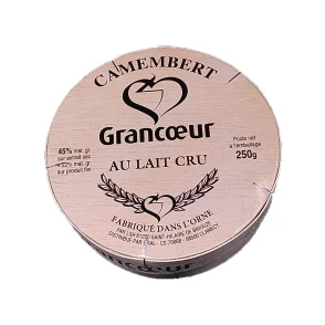 Camembert au Lait Cru Grancœur 45% MG - 250 g