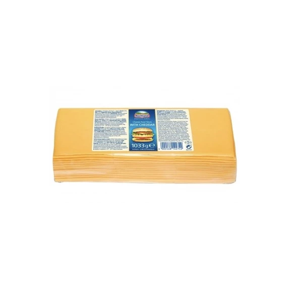 Tranches de Cheddar Fondu 10x10 45%MG 1,033KG