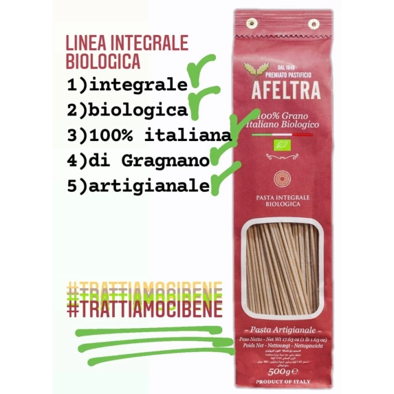 Linguine Bio Integrale Pasta Di Gragnano IGP 12 x 500 g