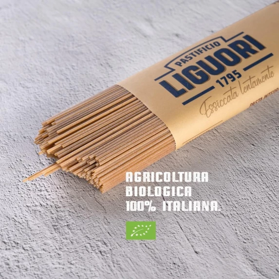 Spaghetti N°3 Integrable Bio Liguori - Pasta di Gragnano IGP 20 x 500 g