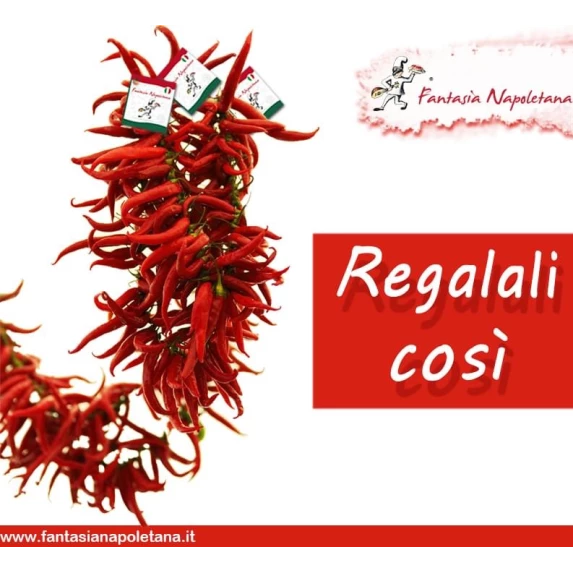Peperoncini Rosso Filare  12/17 cm 60 g Fantasia Napoletana